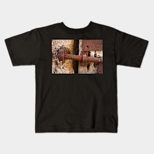 Rusted Doorlatch - Rothenburg, Germany Kids T-Shirt